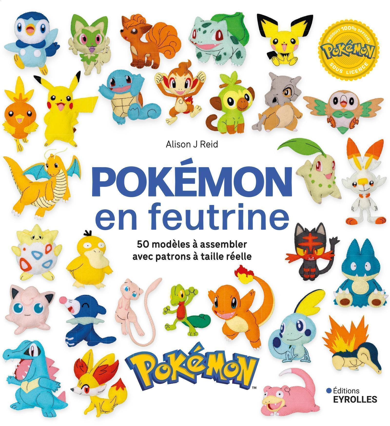 Visuel de <a href="https://www.editions-eyrolles.com/livre/pokemon-en-feutrine">Pokémon en feutrine</a> de <a href="https://www.editions-eyrolles.com/auteurs/alison-j-reid">Alison J Reid</a>